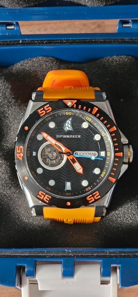 spinnaker overboard sp-5023 OA, Sieraden, Tassen en Uiterlijk, Horloges | Heren, Zo goed als nieuw, Polshorloge, Overige merken