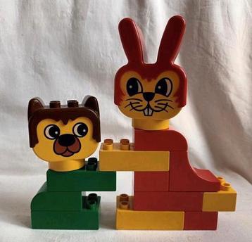 Vintage Duplo set 1594 Rabbit and Bear Friend  beschikbaar voor biedingen