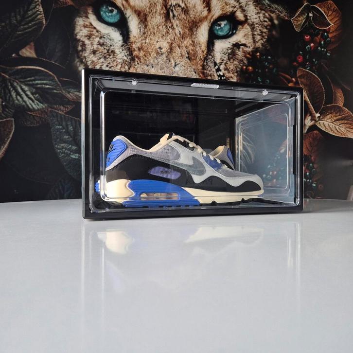 Sneakerbox Zwart / Transparant, Kleding | Heren, Schoenen, Nieuw, Zwart, Ophalen of Verzenden
