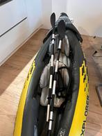 Intex Opblaaskano met peddels, pomp en zak, Watersport en Boten, Kano's, Ophalen, Gebruikt, Kajak, Twee personen