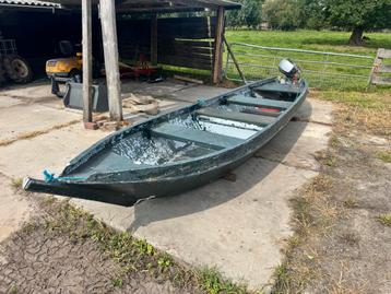 Punter ruim 5m met 6pk yamaha beschikbaar voor biedingen