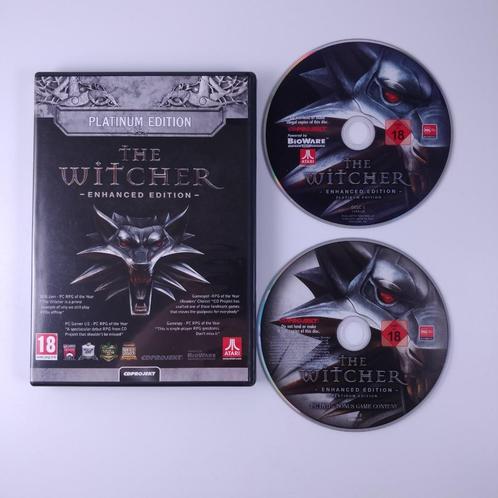 The Witcher 1 Enhanced Edition Platinum Edition PC, Spelcomputers en Games, Games | Pc, Zo goed als nieuw, Role Playing Game (Rpg)