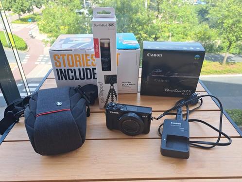 Canon PowerShot G7X Mark II, Audio, Tv en Foto, Videocamera's Digitaal, Zo goed als nieuw, Camera, Canon, 20x of meer, Ophalen