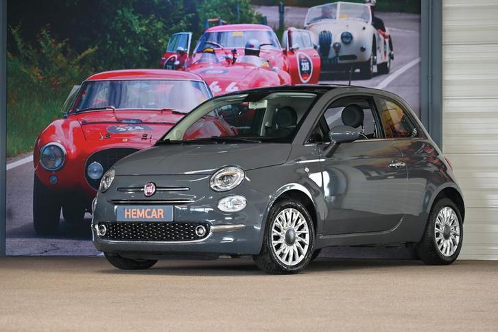Fiat 500 0.9 TwinAir Turbo Lounge (bj 2019), Auto's, Fiat, Particulier, Te koop, ABS, Airbags, Airconditioning, Alarm, Bluetooth