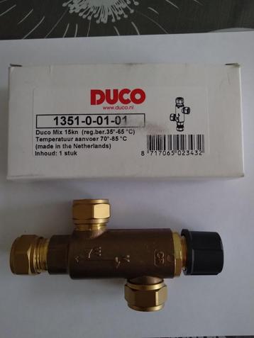 Duco thermostatisch mengventiel, 15 mm nieuw €20,- beschikbaar voor biedingen