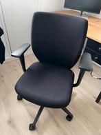Comfortabele bureaustoel, Zwart, Ophalen of Verzenden, Zo goed als nieuw, Bureaustoel