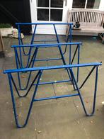3 Steiger Schragen - Blauw, Doe-het-zelf en Verbouw, Ophalen, Gebruikt, Overige typen, Minder dan 2 meter