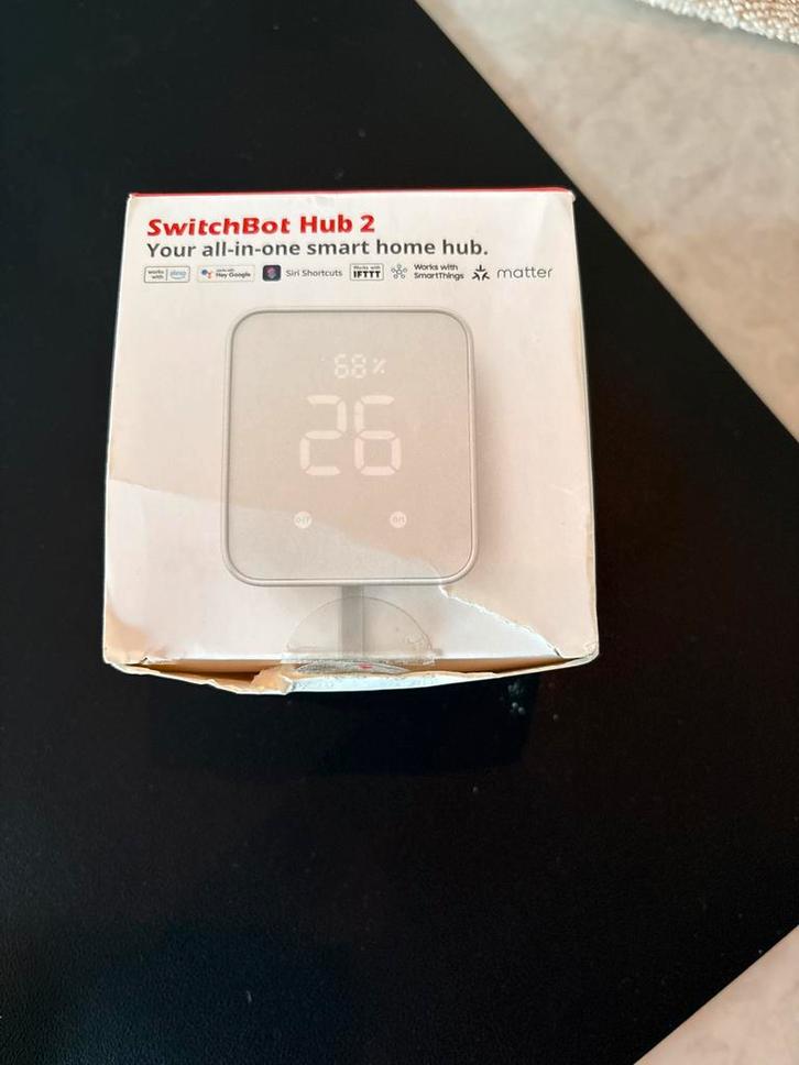 Nieuwe SwitchBot Hub 2 -, Huis en Inrichting, Woonaccessoires | Overige, Nieuw, Ophalen of Verzenden