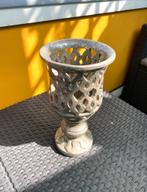 Kandelaar - Vaas - Sierpot, Overige materialen, Crème, 25 tot 50 cm, Nieuw