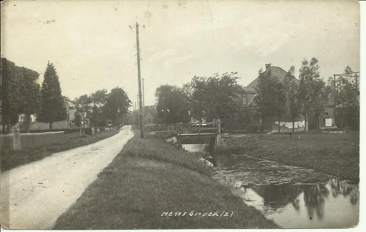 Hensbroek, Verzamelen, Ansichtkaarten | Nederland, Gelopen, Noord-Holland, Voor 1920, Verzenden