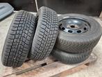 Winterbanden op velg 195/65 R 15, Auto-onderdelen, Banden en Velgen, Ophalen, 15 inch, Banden en Velgen, Winterbanden