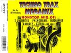 Techno Trax Megamix CD Maxisingle 1993 💿, Verzenden, Maxi-single, Dance, Zo goed als nieuw