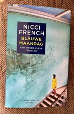 Nicci French boek thriller Blauwe Maandag, Ophalen of Verzenden, Gelezen, Nicci French, Nederland