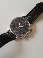IWC PORTOFINO CHRONOGRAPH (391001) in nieuwstaat, Overige merken, Leer, Staal, Ophalen of Verzenden