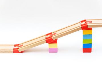 Connectie elementen tussen Duplo en houten treinbaan (Brio/I beschikbaar voor biedingen