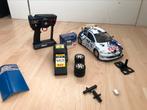 NIKKO Peugeot 206 WRC 1:14 elektro RC, Hobby en Vrije tijd, Modelbouw | Radiografisch | Auto's, Elektro, Gebruikt, Verzenden, Schaal 1:14
