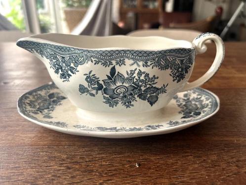 Servies: Enoch Wedgwood decor “Asiatic Pheasants”, petrol, Huis en Inrichting, Keuken | Servies, Gebruikt, Wedgwood, Ophalen