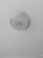 Plafondlamp met zilveren rand, Huis en Inrichting, Ophalen, Zo goed als nieuw, Glas, Modern
