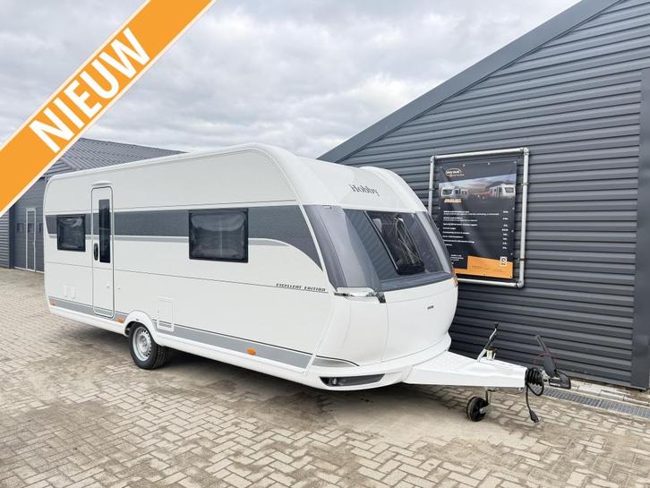 Hobby Excellent Edition 540 uff 2026 queens bed , zware as, Caravans en Kamperen, Caravans, Bedrijf, tot en met 4, 1250 - 1500 kg