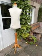 Heren buste/paspop op houten poot Vlemmix, maat 48, Hobby en Vrije tijd, Naaien en Fournituren, Ophalen, Zo goed als nieuw, Paspop