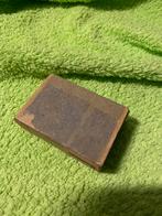 Vintage Houten speelgoed in lucifer Doos, Antiek en Kunst, Ophalen of Verzenden