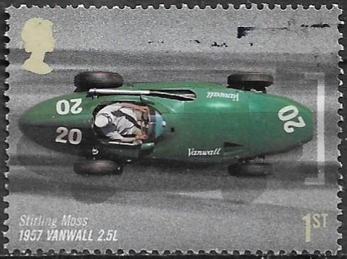Engeland 2007 mi.2530 autosport FORMULE 1  nom. 1st, Postzegels en Munten, Postzegels | Europa | UK, Gestempeld, Ophalen of Verzenden