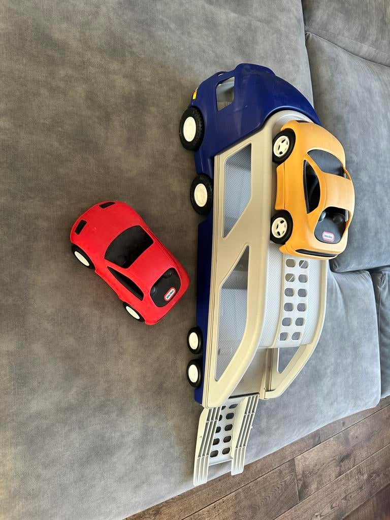 Grote auto vrachtwagen van Little Tikes, Ophalen of Verzenden, Zo goed als nieuw