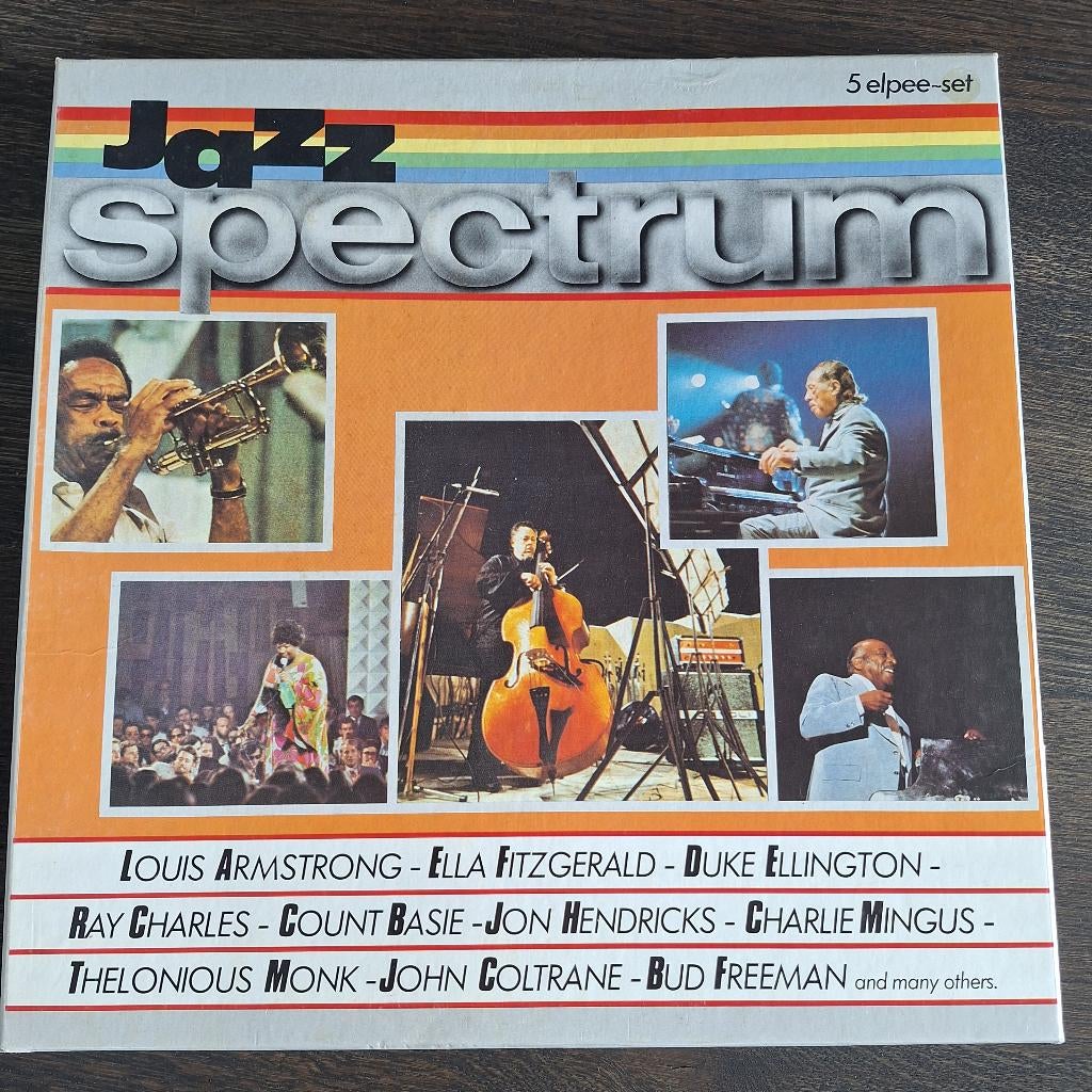 5 LP Various – Jazz Spectrum, 1960 tot 1980, Gebruikt, Ophalen of Verzenden, 12 inch