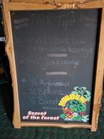 Boswandeling bord, Ophalen, Wandklok