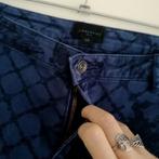 Liebeskind blauwe print broek / jeans mt 28 / S nr 39617, Kleding | Dames, Ophalen of Verzenden
