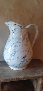 oude franse lampetkan luneville met krammen  gekramd, Antiek en Kunst, Curiosa en Brocante, Ophalen of Verzenden