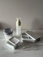 Mepal lunchbox, lunchpot en Dopper drinkfles wit, Ophalen of Verzenden, Gebruikt