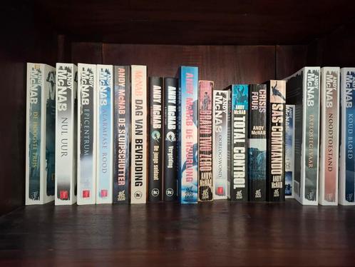Andy Mcnab - 18 boeken, Boeken, Avontuur en Actie, Zo goed als nieuw, Ophalen of Verzenden