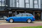 Audi S4 4.2 V8 Avant (bj 2005), Lederen bekleding, Gebruikt, Blauw, Handgeschakeld