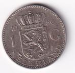 1 Gulden 1956 Zeer Mooi met Patina, 1 gulden, Koningin Juliana, Verzenden, Zilver