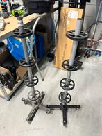 Verrijdbare bandenrek voor 4 autobanden, Ophalen, Gebruikt