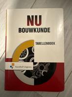 NU Bouwkunde Tabellenboek - Zo goed als nieuw!, Ophalen, Zo goed als nieuw, Overige onderwerpen