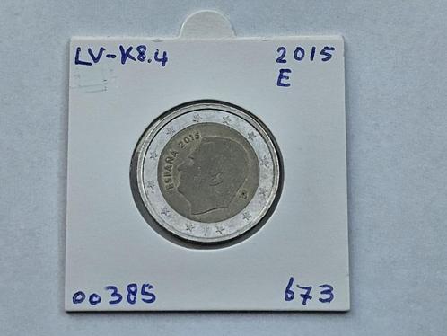 2-euromunt Spanje (E) 2015 Koers LV-K8.4, Postzegels en Munten, Munten | Europa | Euromunten, Losse munt, 2 euro, Spanje, Ophalen of Verzenden