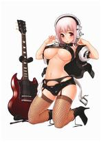 SUPER SONICO Anime Grote sexy mancave Poster #2, Verzamelen, Verzenden, Nieuw, Plaatje, Poster of Sticker