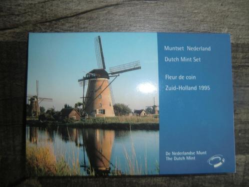 Provincie U.N.C jaarset 1995 Zuid Holland, Postzegels en Munten, Munten | Nederland, Setje, Overige waardes, Koningin Beatrix