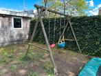 Dubbele houten schommel, Ophalen, Gebruikt, Schommel