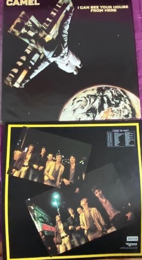 Camel	Moonmadnes/Rain dances/Breathless/Single factor/I can, Cd's en Dvd's, Vinyl | Rock, Zo goed als nieuw, Progressive, Ophalen of Verzenden