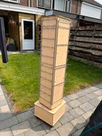 Display toren draai toren carousel met haken en wielen, Ophalen, Zo goed als nieuw, Metaal, Cd's