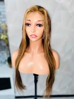 28inch Human hair wig with highlights, Sieraden, Tassen en Uiterlijk, Uiterlijk | Haarverzorging, Ophalen of Verzenden, Nieuw