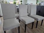 6 Eetkamerstoelen, Huis en Inrichting, Stoelen, Ophalen, Hout, Gebruikt, Vijf, Zes of meer stoelen