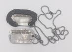 US WWII Dogtag set, 78th Infantry Division, w/ research, Ophalen of Verzenden, Landmacht, Amerika, Kleding of Schoenen