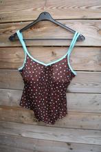 Tankini bruin/ aqua Amoena mt 42B cup 2 broekjes Vaste prijs, Kleding | Dames, Badmode en Zwemkleding, Overige typen, Blauw, Amoena