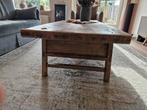 Salontafel v oud hout Uit India, Huis en Inrichting, Tafels | Salontafels, Ophalen, 100 tot 150 cm, 50 tot 100 cm, Minder dan 50 cm