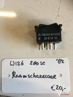 Mercedes w126 280SE 1982 Raambedieningsschakelaar achter, Auto-onderdelen, Dashboard en Schakelaars, Ophalen of Verzenden, Gebruikt