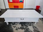 Salontafel (koloniaal, wit), Huis en Inrichting, Tafels | Salontafels, Ophalen, Gebruikt, 100 tot 150 cm, Koloniaal